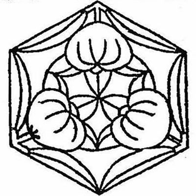 頭合わせ橘亀甲