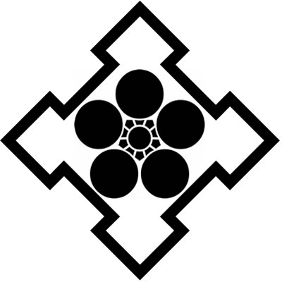 折り入り角に梅鉢