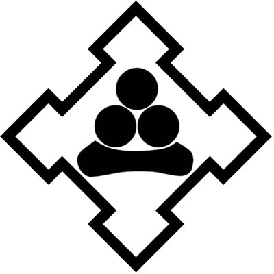 折り入り角に三つ星に一