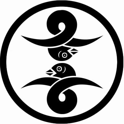 細輪に頭合わせ結び雁金