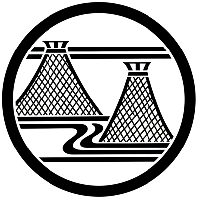 丸に二つ干網に水（１）