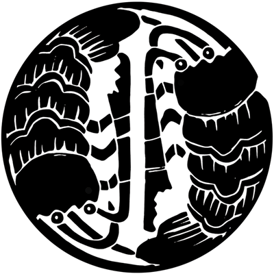 入れ違い海老の丸