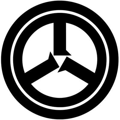 丸に真向かい五徳