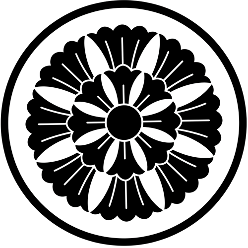 糸輪に八つ割り寓生の花