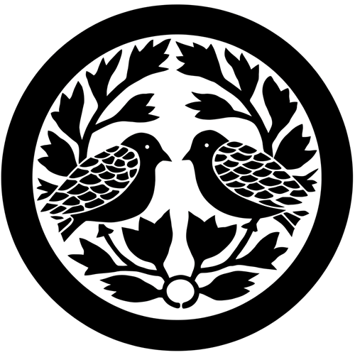 丸の内に抱き寓生に対い鳩（１）