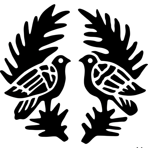 抱き寓生に対い鳩（５）