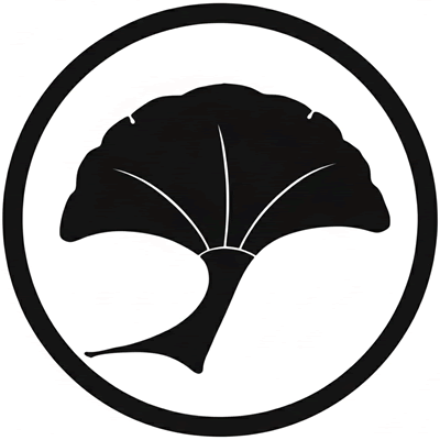 細輪に一つ銀杏