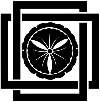 組み合い平角内に三つ銀杏