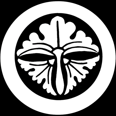 陰丸に銀杏崩し