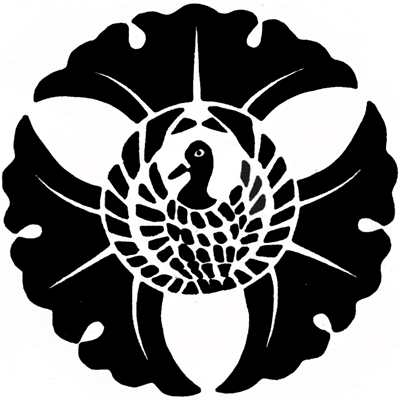 三つ銀杏に鶴の丸