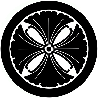 丸に蔓四つ銀杏