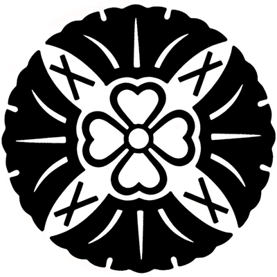 四つ銀杏に四つ片喰