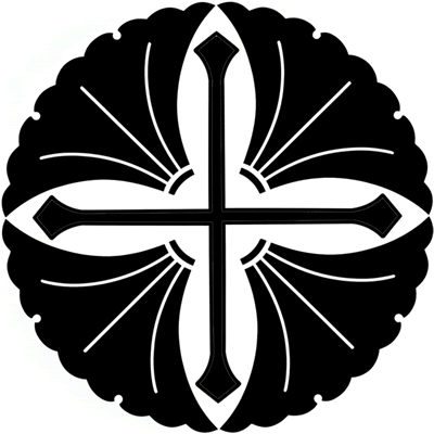 四つ銀杏に十字剣