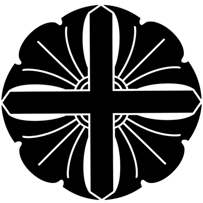 丸に十字剣四つ銀杏