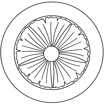 丸に五つ銀杏の丸