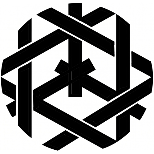 組み合い井桁模様