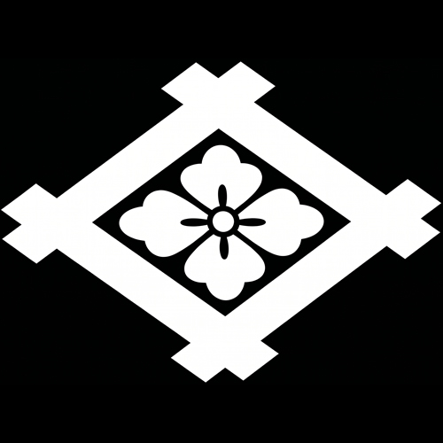 陰井桁に花菱
