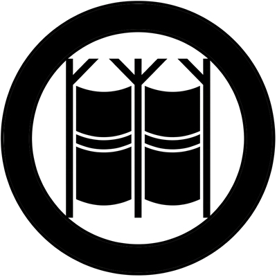 丸に陣幕（１）