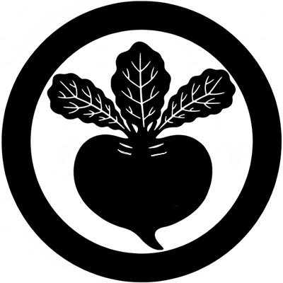 丸に三葉蕪（１）