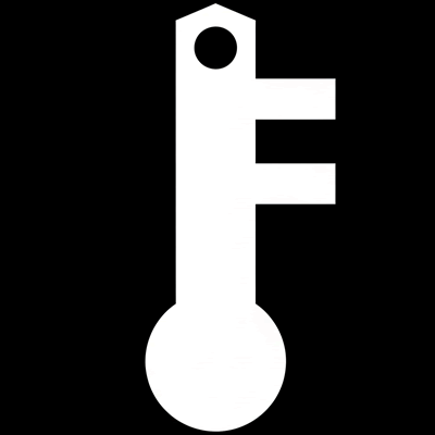 陰「古」字形鍵