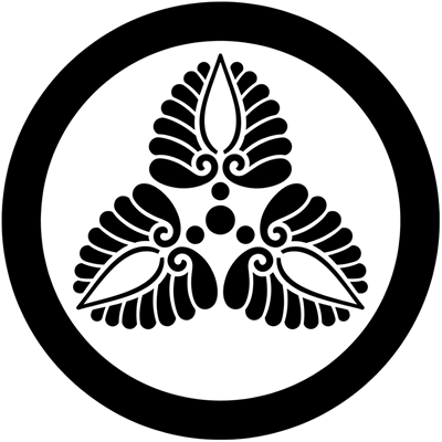 丸に変わり三つ河骨