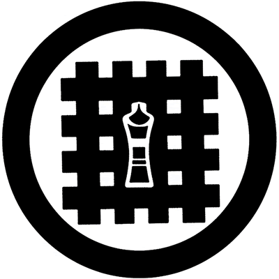 丸に九字に蝋燭