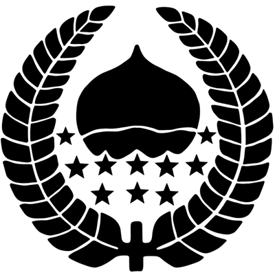 抱き栗の葉に栗（３）