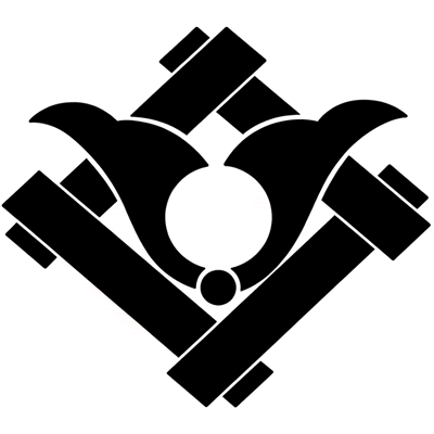 鍬形に組み井桁