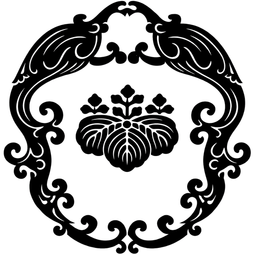 抱き雨竜に五三桐／抱き雨龍に五三桐