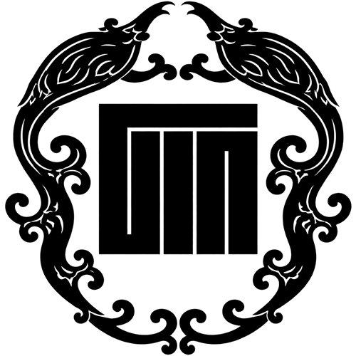 抱き雨竜に師の角字／抱き雨龍に師の角字