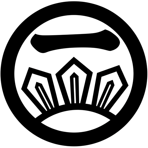 丸に竜剣に一文字／丸に龍剣に一文字