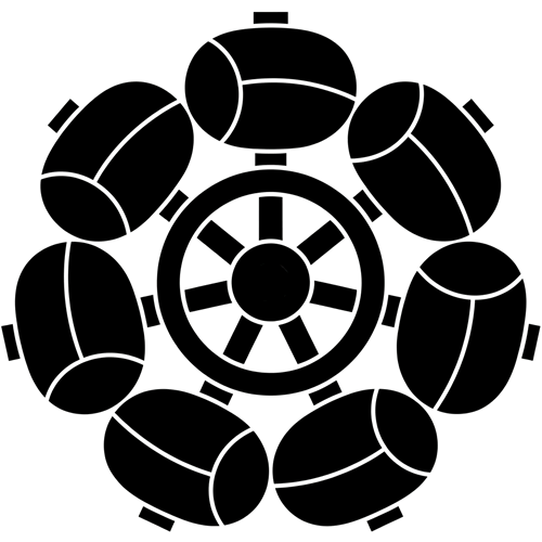 七つ水車・七つ柄杓車・七つ槌車