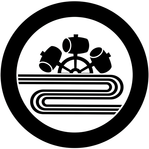 丸に水車に水・丸に柄杓車に水・丸に槌車に水（１）