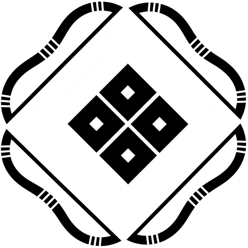 四つ弓に四つ目