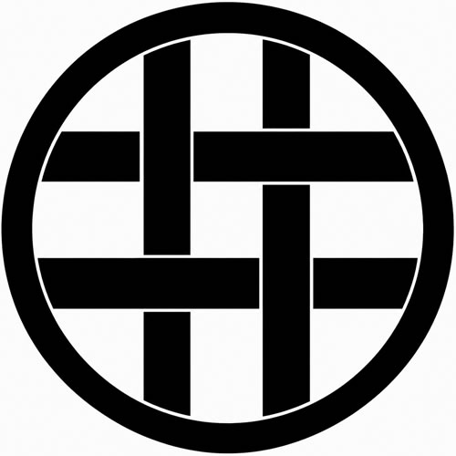 丸に組み足長井筒