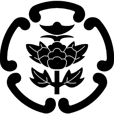 五つ鐶に立ち牡丹