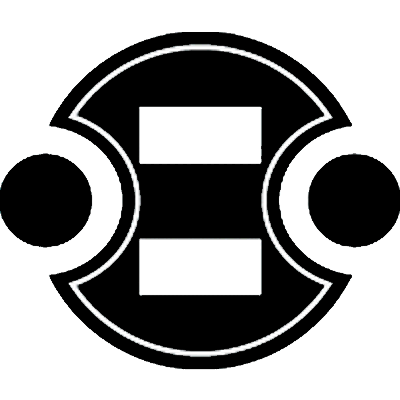 星付き分銅に地抜き二つ引き