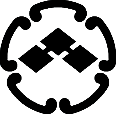 五つ鐶に千切り菱