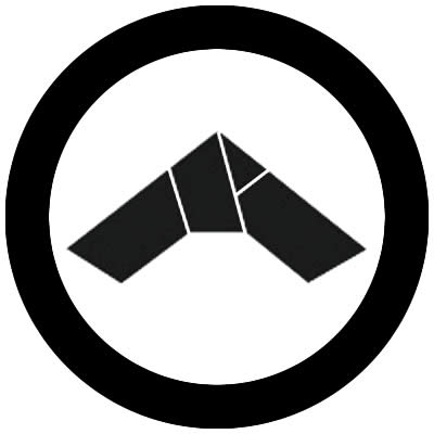 丸に結び文（３）