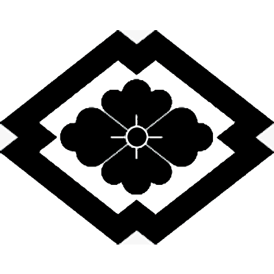 隅入り菱に花菱（２）