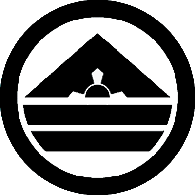 丸に半角花菱に二つ引き