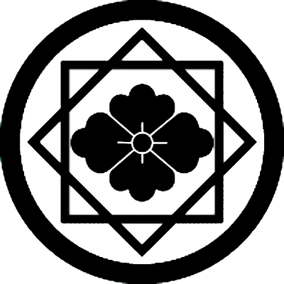 丸に組み合い角に花菱