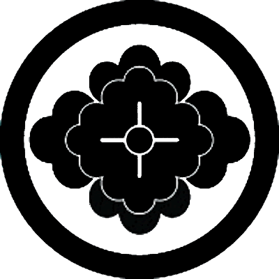 丸に子持ち花菱