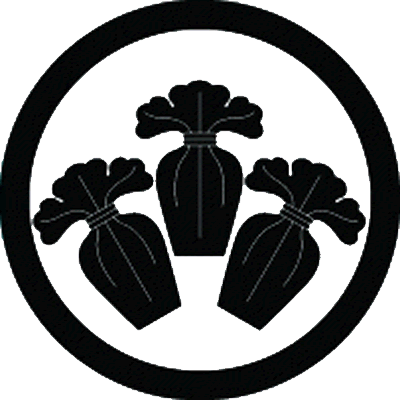 丸に三つ瓶子（１）