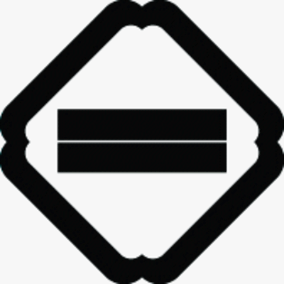 隅入り角に二つ引き