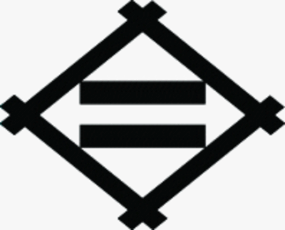 井桁に二つ引き