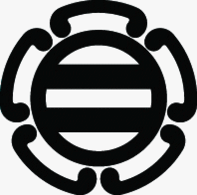 五つ鐶に丸に二つ引き