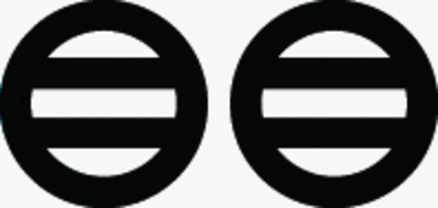 並び丸に二つ引き