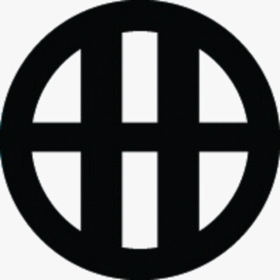 丸に竪二つ引きに横一つ引き