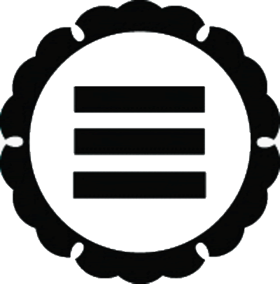 外雪輪に三つ引き（1）